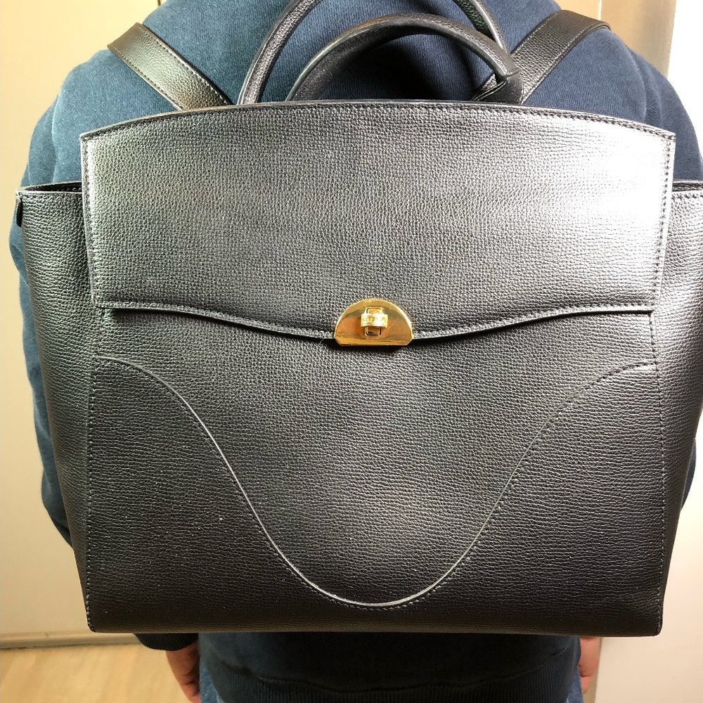 HIGH END OLEADA NYC BACKPACK/SHOULDER BAG REAL LEATHER